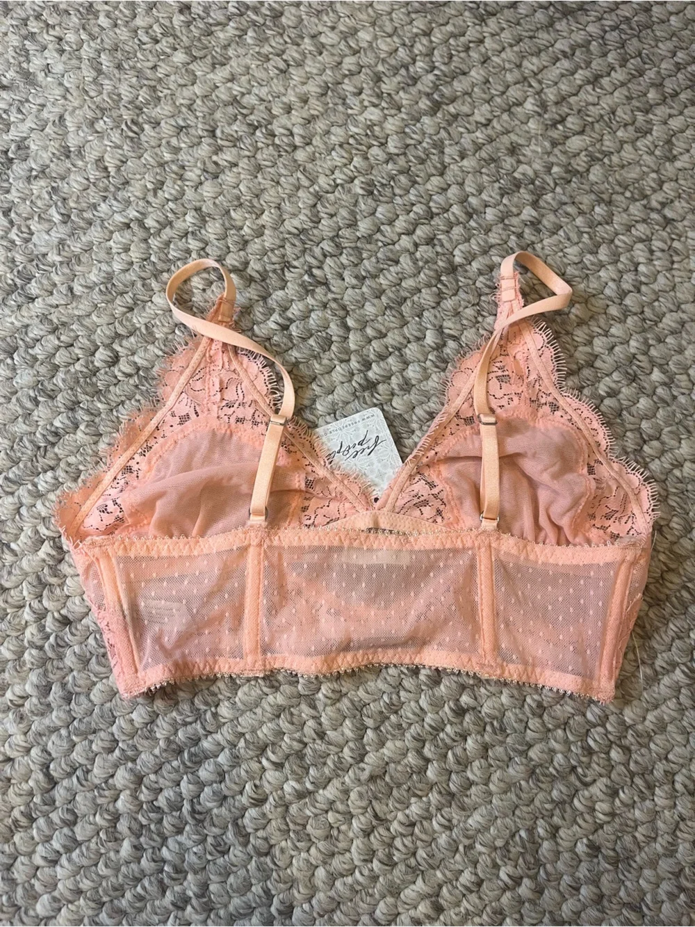 NWT Free People Fiona Longline Bralette- extra small